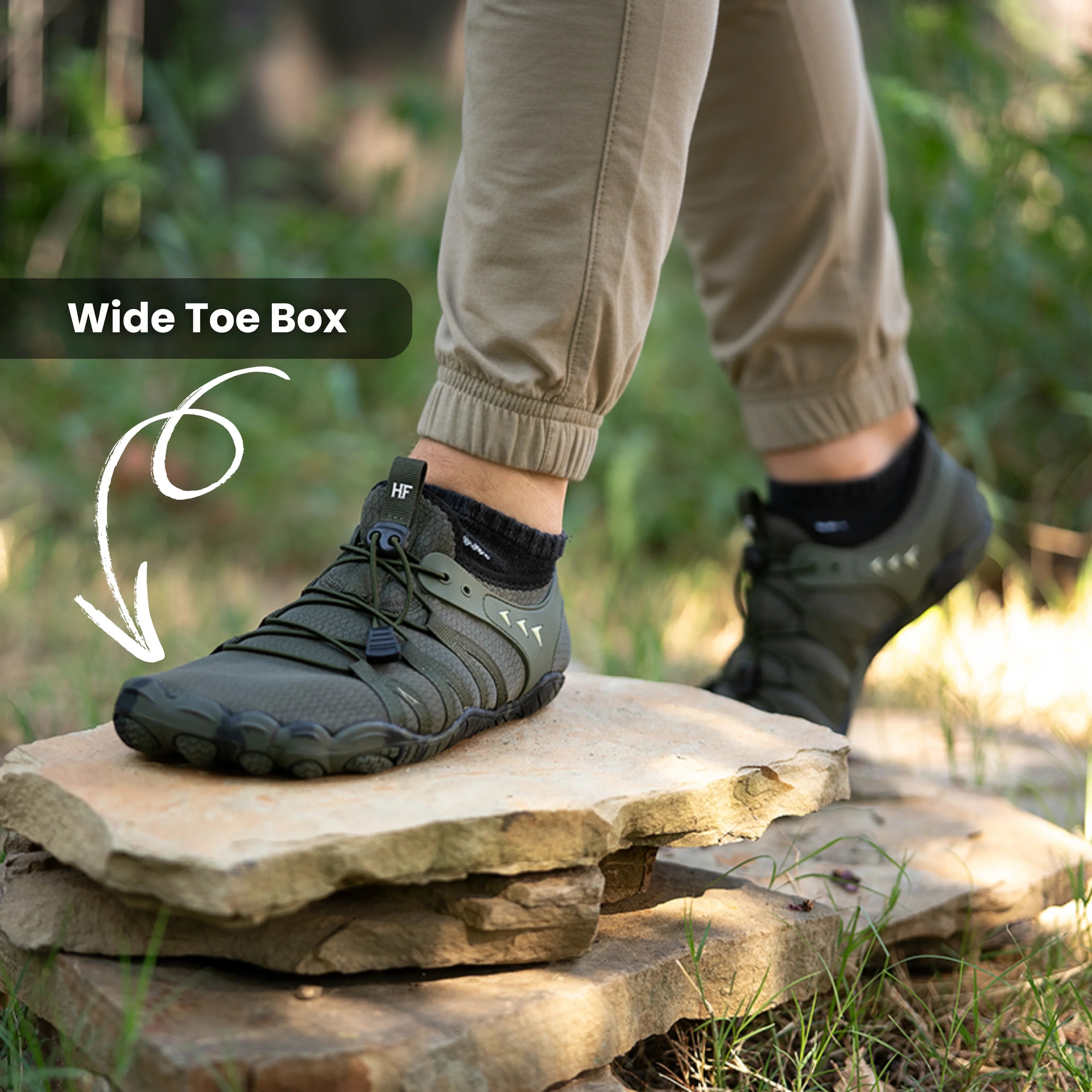 Caspian Adventure - outdoor & antislip barefoot schoenen (Heren)