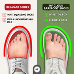 HF Series x Cloud – Barefoot Shoes for Foot, Knee & Back Pain (Unisex)
