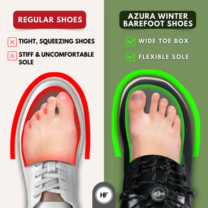 HF Azura – ergonomische & ondersteunende winter barefoot schoenen (Unisex)