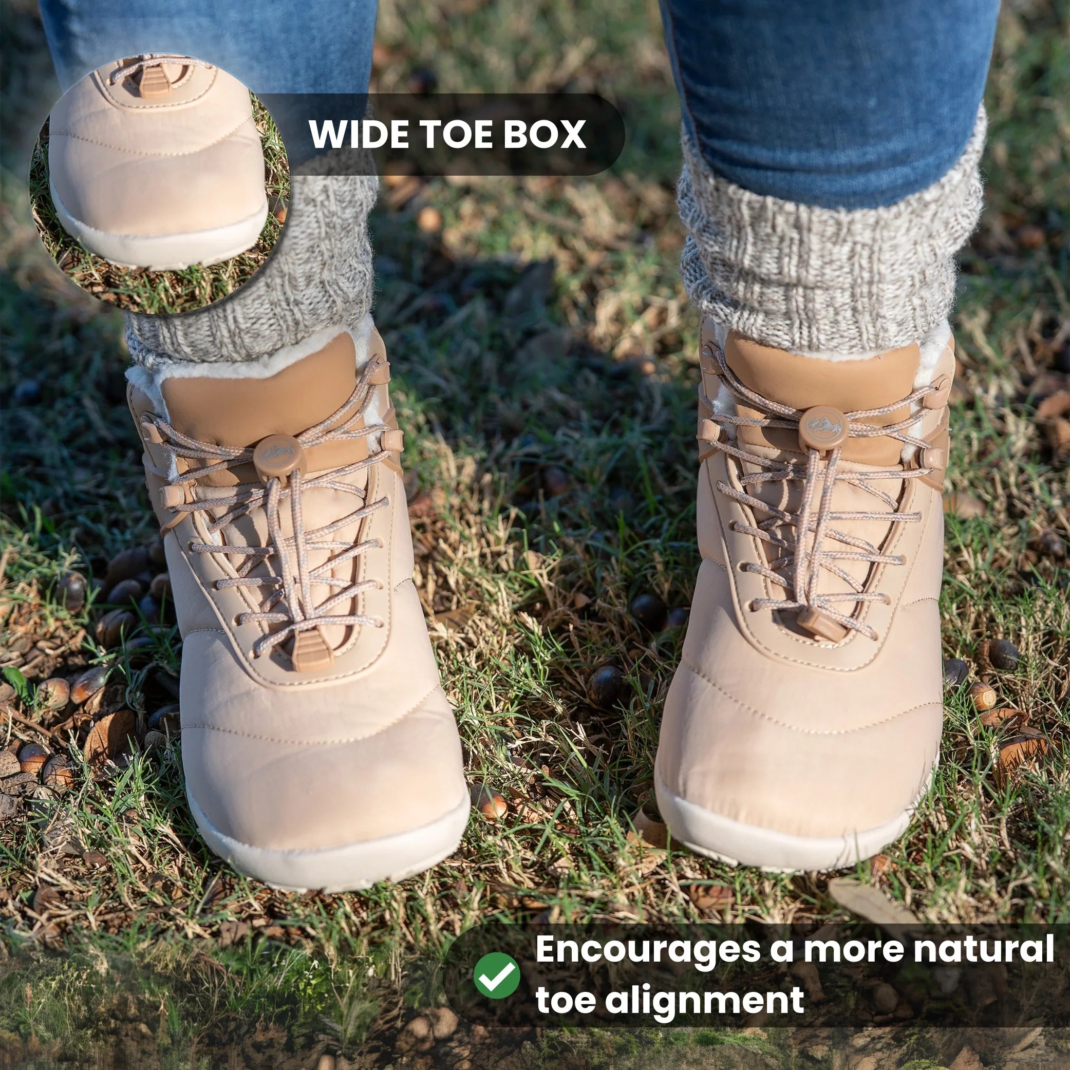 HF Azura – ergonomische & ondersteunende winter barefoot schoenen (Unisex)