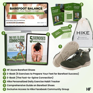 HF Azura – ergonomische & ondersteunende winter barefoot schoenen (Unisex)