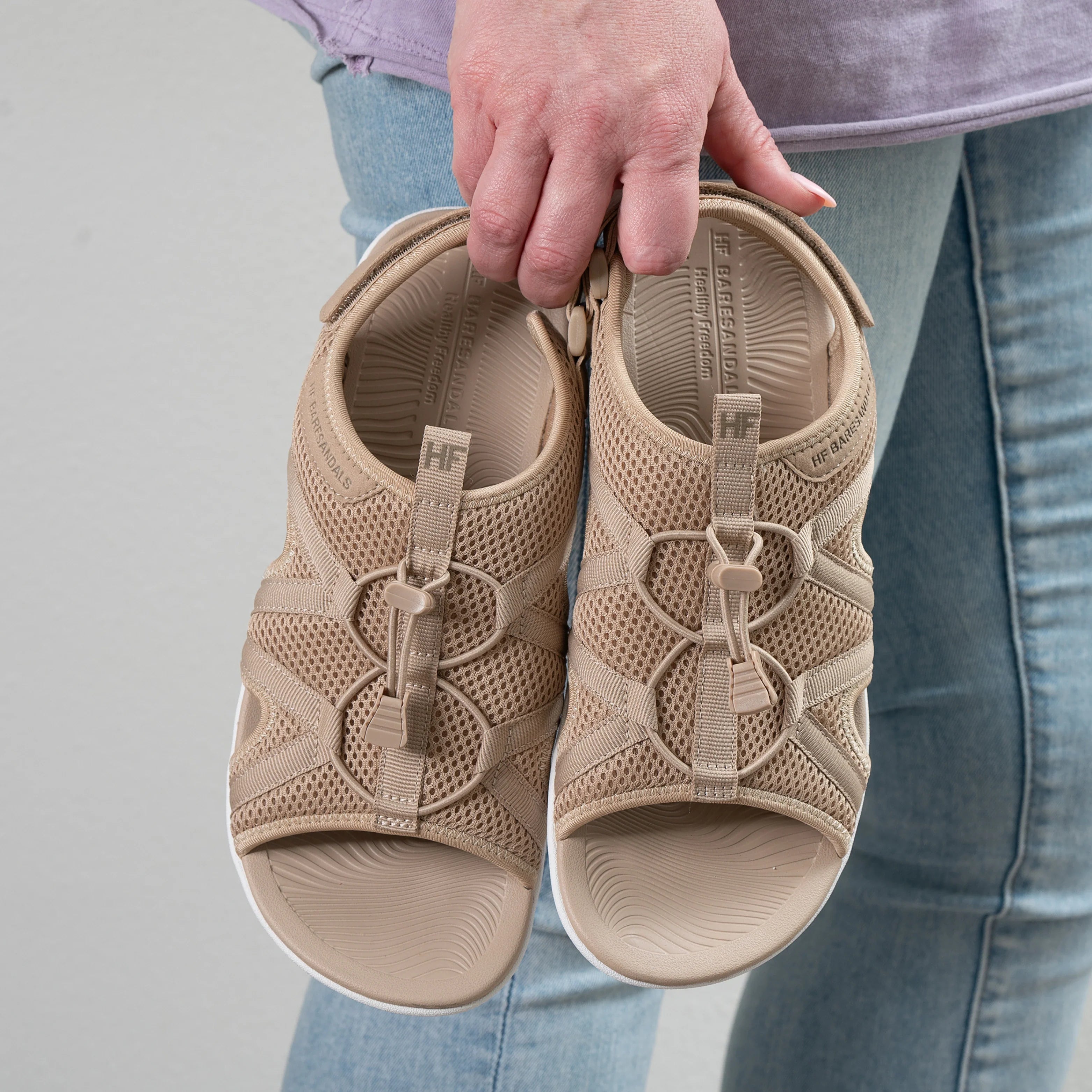 HF Baresandals II – Ergonomic Footbed & Ultra-Lightweight Barefoot Sandals (Unisex)