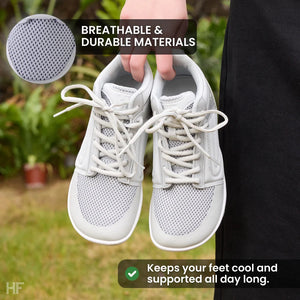 Lorana Barefoot Sneakers: Ergonomic, Flexible, Lightweight, Wide Toe Box, Natural Comfort