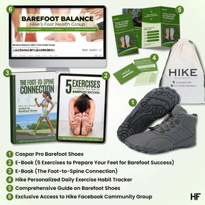 Caspar Pro - antislip & waterdichte winter Barefoot Shoe (Unisex)