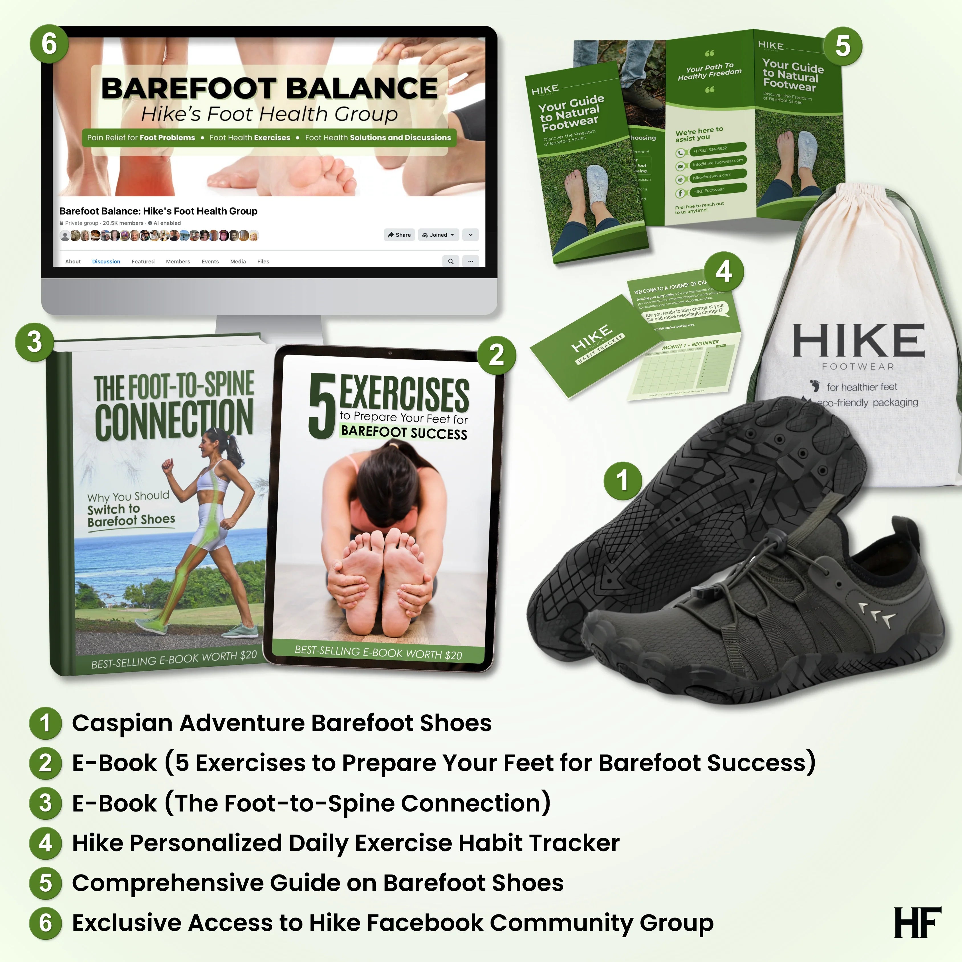 Caspian Adventure - outdoor & antislip barefoot schoenen (Unisex)