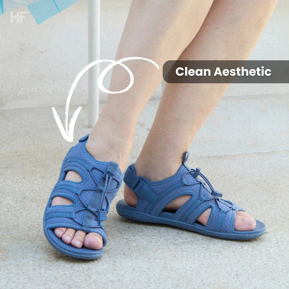 HF Baresandals I – Ergonomic Footbed & Ultra-Lightweight Barefoot Sandals (Unisex)