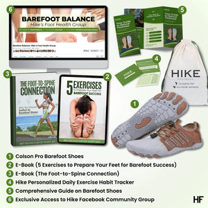 Colson Pro - gezonde & antislip barefoot schoenen (Unisex)