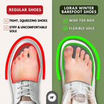 Lorax winter – ergonomische & ondersteunende winter barefoot schoenen (Unisex)