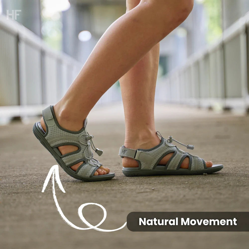 HF Baresandals I – Ergonomic Footbed & Ultra-Lightweight Barefoot Sandals (Unisex)