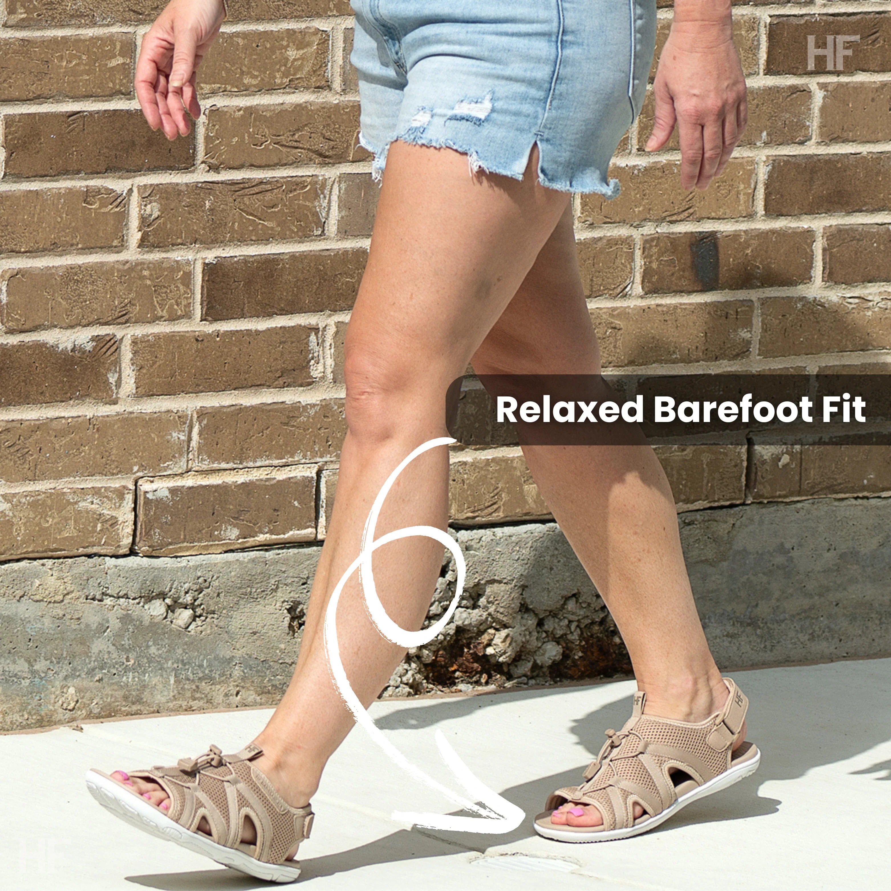 HF Baresandals II – Ergonomic Footbed & Ultra-Lightweight Barefoot Sandals (Unisex)