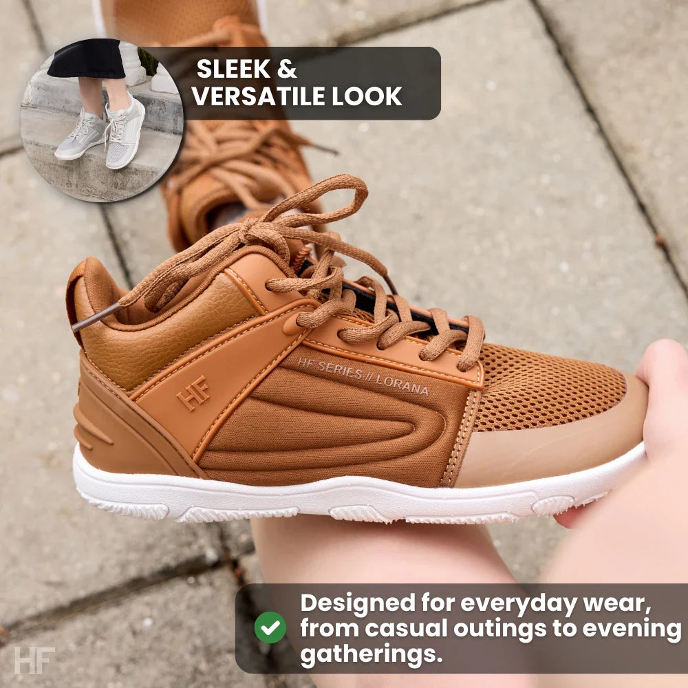 Lorana Barefoot Sneakers: Ergonomic, Flexible, Lightweight, Wide Toe Box, Natural Comfort