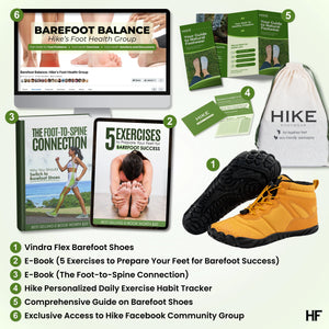 Vindra Flex - Non-slip & Universal Winter Barefoot Shoe (Water-resistant)