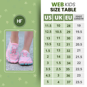 WebKids Barefoot Shoes - Quick Dry Barefoot Shoes For Kids