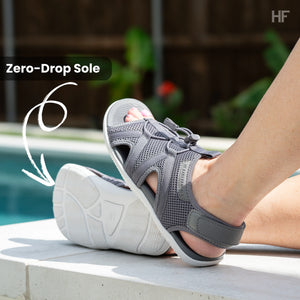 HF Baresandals II - Ergonomisch Voetbed & Ultra-Lichtgewicht Barefoot Sandalen (Unisex)